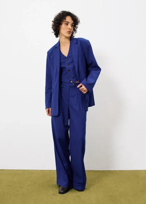 Blazer SAMIRA Bleu Electrique