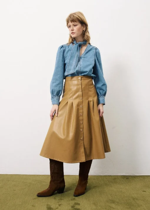 Blouse ABELONE Bleu Jean
