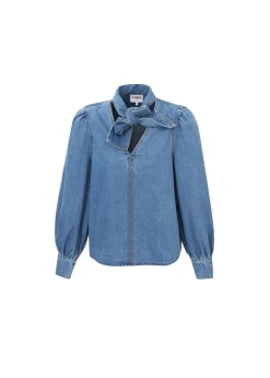 Blouse ABELONE Bleu Jean