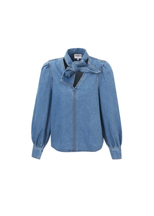 Blouse ABELONE Bleu Jean