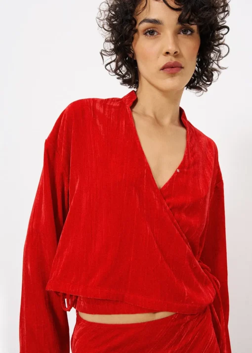 Blouse AIDEE Rouge