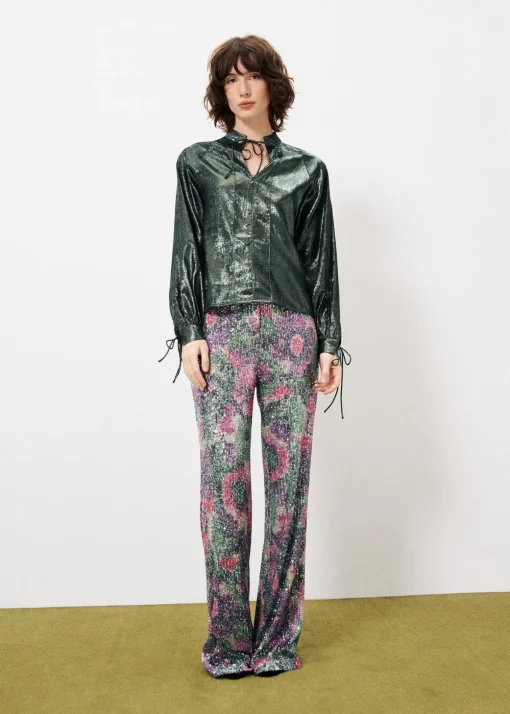 Blouse ANDRIJA Vert Foret