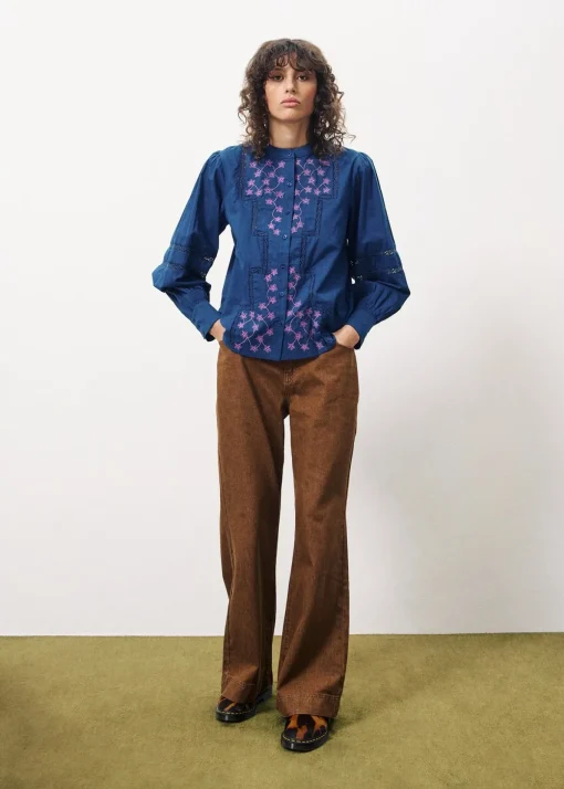 Blouse EVALEEN Bleu Marine