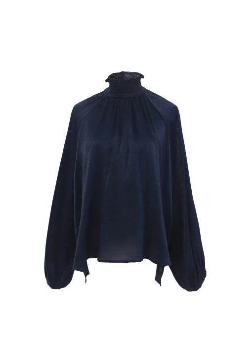 Blouse NIKA Bleu Marine