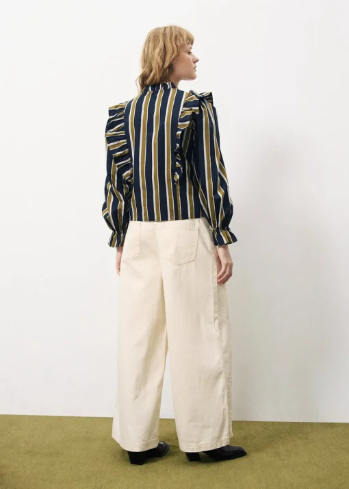 Blouse TAYA Bleu Marine