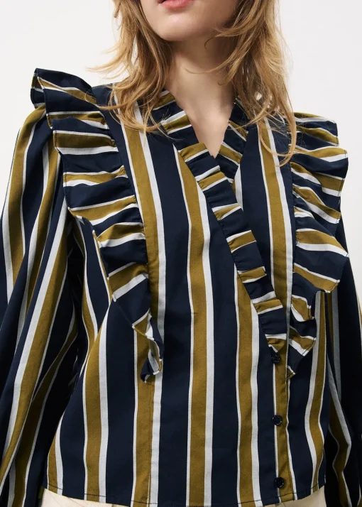 Blouse TAYA Bleu Marine