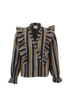 Blouse TAYA Bleu Marine