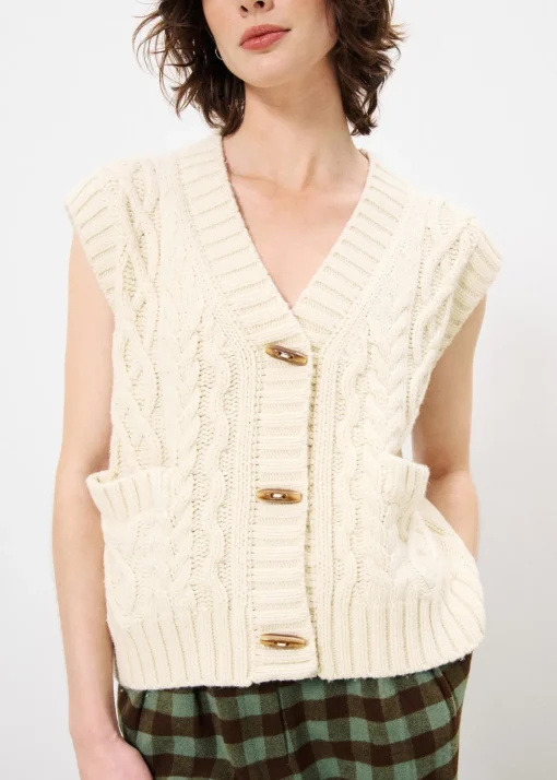 Cardigan MEDEA Creme