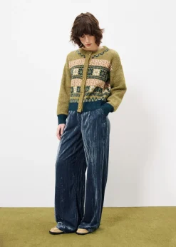 Cardigan MEGANE Kaki