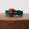 Ceinture ELDA Bleu Petrole