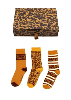 Chaussettes IVETE Leopard