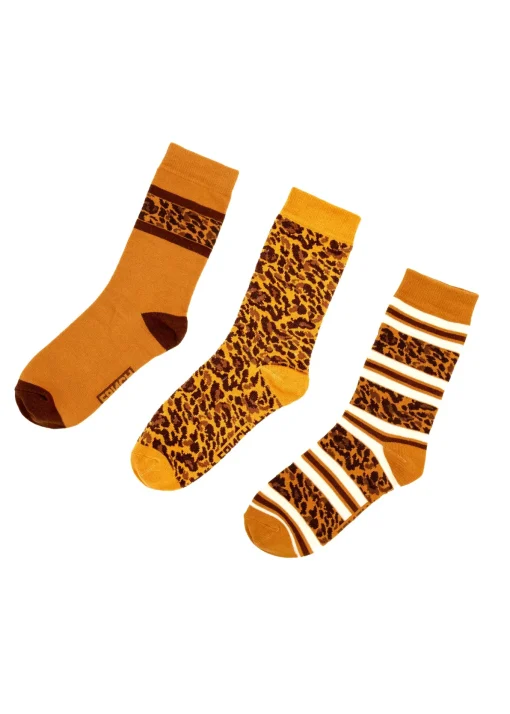 Chaussettes IVETE Leopard