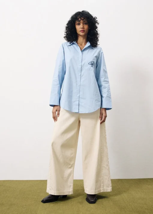 Chemise CALANTHA Bleu Clair