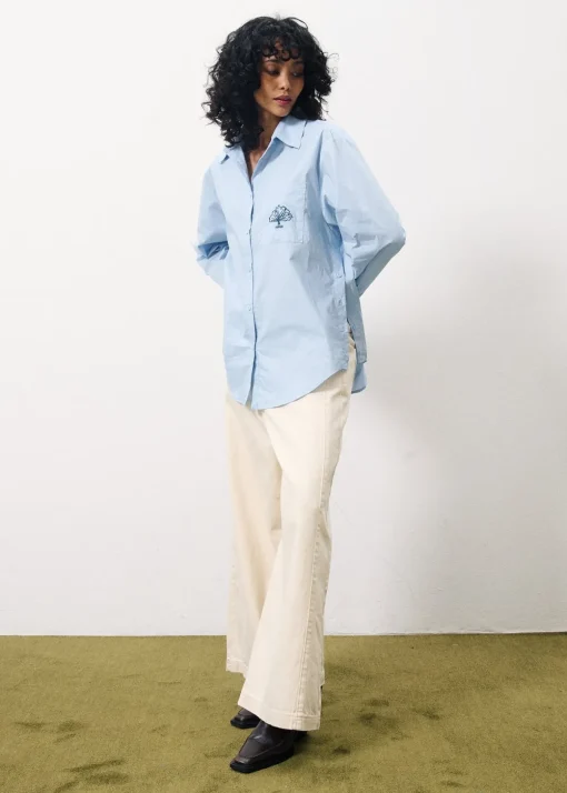 Chemise CALANTHA Bleu Clair