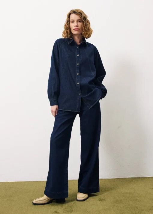 Chemise CALEEN Bleu Marine