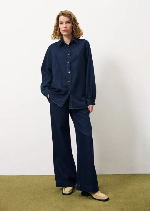 Chemise CALEEN Bleu Marine