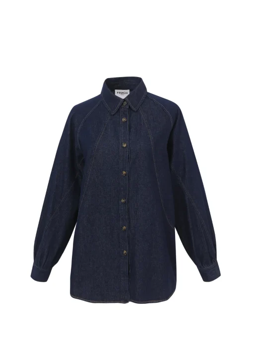 Chemise CALEEN Bleu Marine