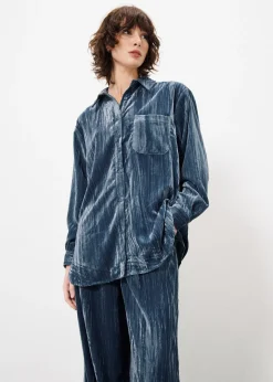 Chemise CARLA Bleu Jean