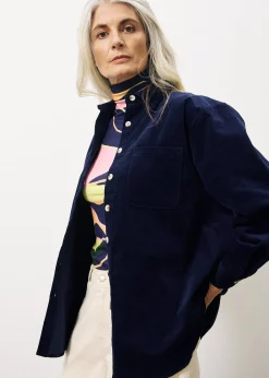 Chemise CARLA Bleu Marine