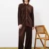 Chemise EDMONDINE Chocolat