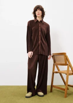Chemise EDMONDINE Chocolat