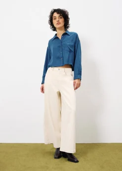 Chemise POLLY Bleu Petrole