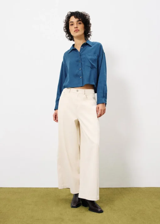 Chemise POLLY Bleu Petrole