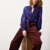 Chemise SWAN Flora Blue