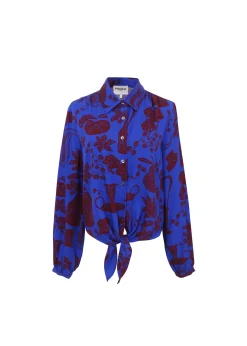 Chemise SWAN Flora Blue
