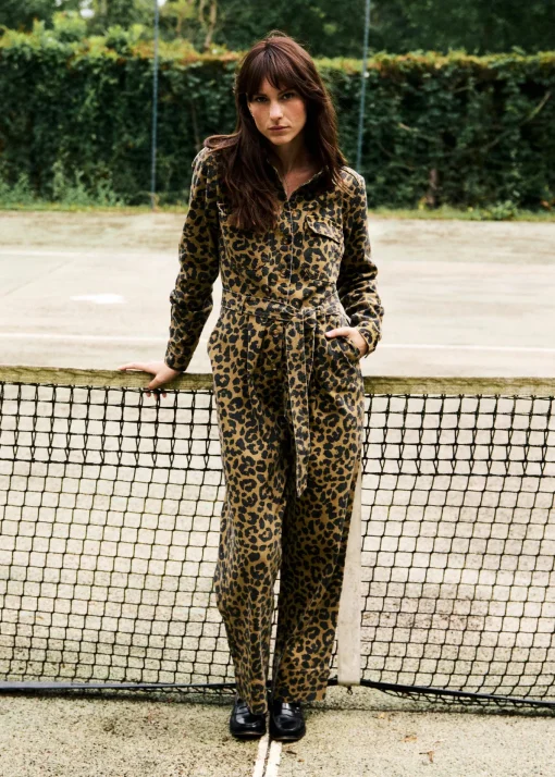 Combi-pantalon ADELICE Leopard