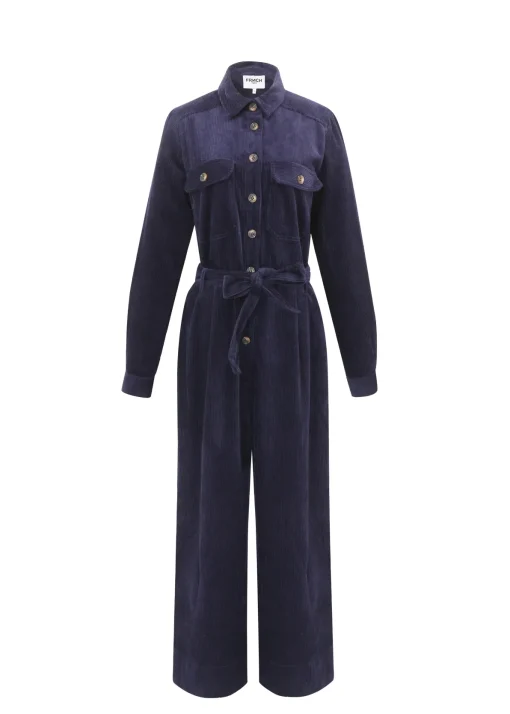 Combi-pantalon ALYA Bleu Marine