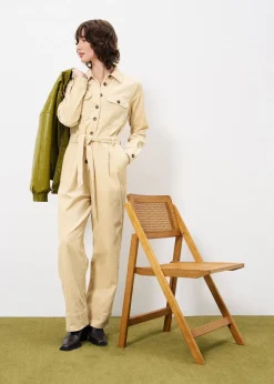 Combi-pantalon ALYA Creme