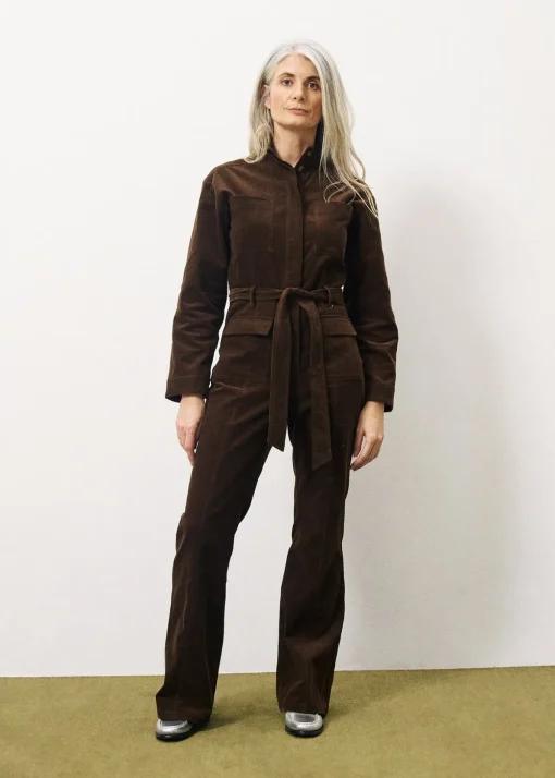 Combi-pantalon EBA Marron Glace