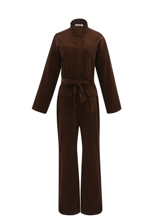 Combi-pantalon EBA Marron Glace