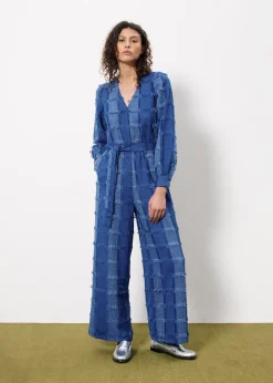 Combi-pantalon MADLEEN Bleu Electrique