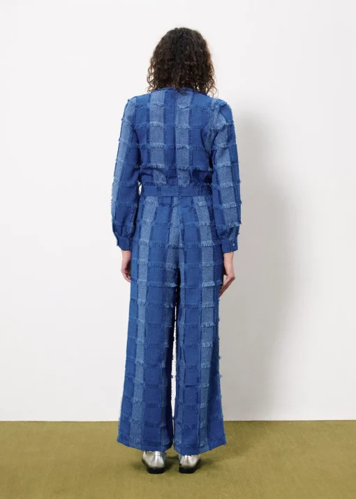 Combi-pantalon MADLEEN Bleu Electrique