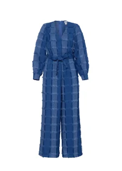 Combi-pantalon MADLEEN Bleu Electrique