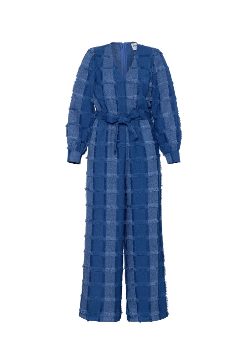 Combi-pantalon MADLEEN Bleu Electrique