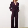 Combi-pantalon MADLEEN Bordeaux