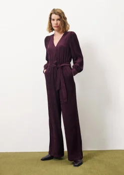 Combi-pantalon MADLEEN Bordeaux