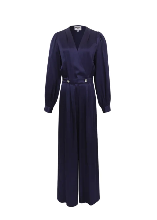 Combi-pantalon RACHELLE Bleu Marine