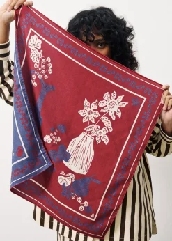 Foulard OCEANA Flora Blue