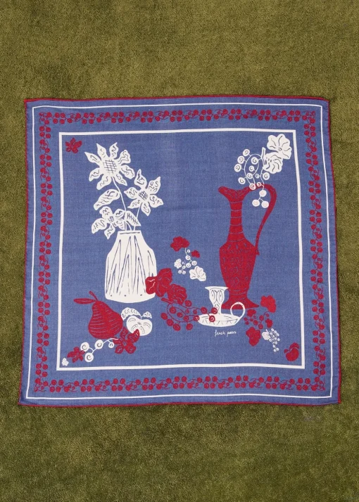 Foulard OCEANA Flora Blue