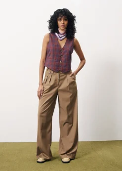 Gilet Costume ALIX Violet
