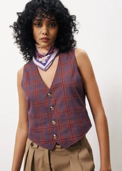 Gilet Costume ALIX Violet