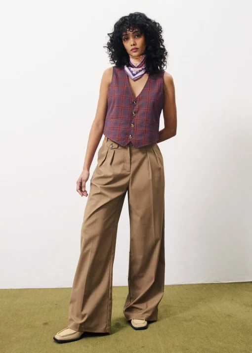 Gilet Costume ALIX Violet