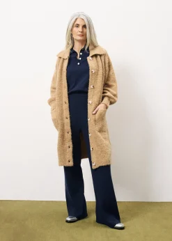Gilet Long SCHANA Camel