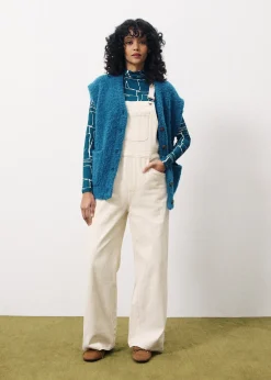 Gilet MAGALY Bleu Petrole