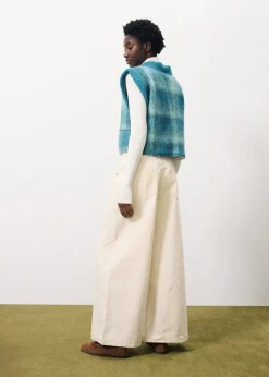 Gilet PAULINA Bleu Petrole