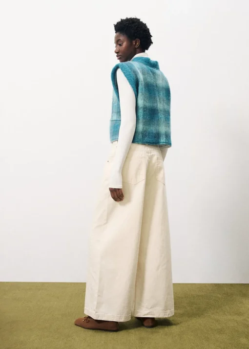 Gilet PAULINA Bleu Petrole